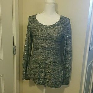 Glittery sweat without the glitter